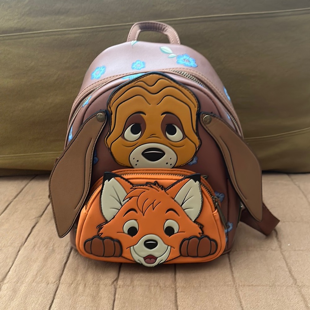 Loungefly Disney Fox and the Hound backpack